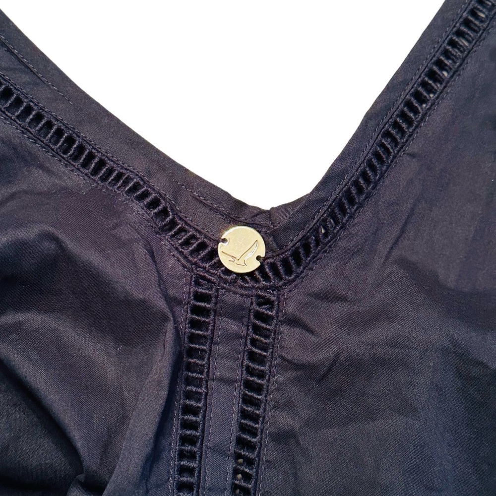 ArteSānds Land's End NWT Black Wagner Beach Dress Cover up Size 20 - 22 - Picture 5 of 7